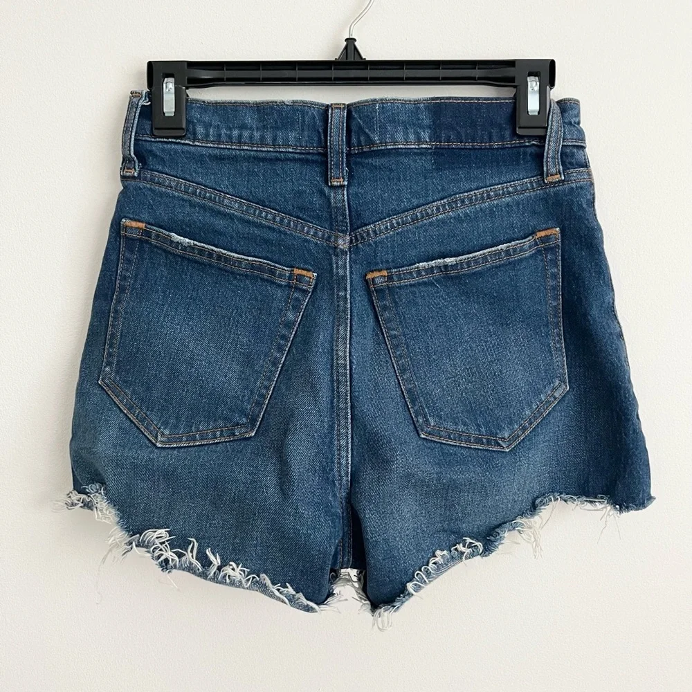 A&F High Rise Cutoff Shorts - Picture 2 of 3